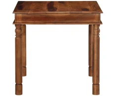 Valgomojo stalas 80x80x77 cm Akacijos masyvo