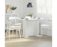 Valgomojo stalas Balta 110 x 60 x 75 cm Apdirbta mediena