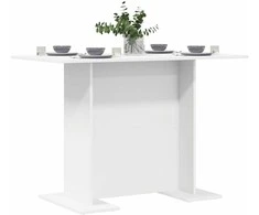 Valgomojo stalas Balta 110 x 60 x 75 cm Apdirbta mediena