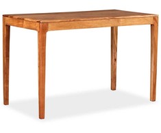 Valgomojo stalas, masyvi mediena, 118x60x76cm