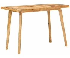 Valgomojo stalas Natūrali 100 x 55 x 75 cm Kietas mango medis