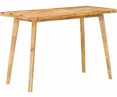 Valgomojo stalas Natūrali 100 x 55 x 75 cm Kietas mango medis