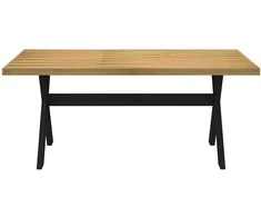 Valgomojo stalas NOAIN X formos kojos 180x90x75 cm