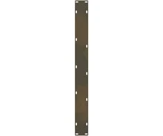 Valgomojo stalo kojos, 2 vnt., 80x(72-73) cm, natūralus plienas, plienas