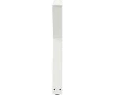 Valgomojo stalo kojos, 2 vnt., baltos, 50x(72-73,3) cm, plienas