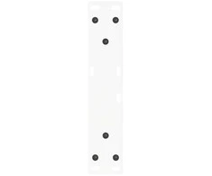 Kavos staliuko kojelės, V formos, 2 vnt., baltos, 30x(30-31,3) cm, plienas