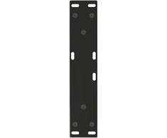 Kavos staliuko kojelės, V formos, 2 vnt., juodos, 40x(30-31,3) cm, plienas
