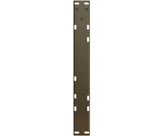 Kavos staliuko kojelės, V formos, 2 vnt., natūralus plienas, 60x(42-43,3) cm, plienas