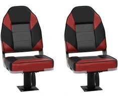 Valties sėdynės su kojomis su 360° pasukimo mechanizmais, 2vnt.