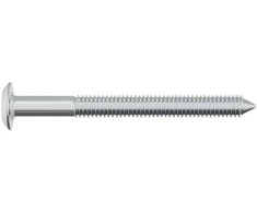 Varžtas 1600 vnt. Sidabro M6 x 60 mm Plienas