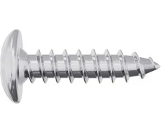 Varžtas 2 vnt. Sidabro M4 x 16 mm Plienas