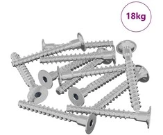 Varžtas 5143 pcs Cinkuota 5 x 40 mm Geležis