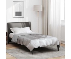 Vasaros antklodė Sidabro 155 x 220 cm Satin ir mikropluoštas