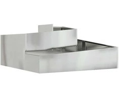 Sodo vazonas Sidabro 100 x 100 x 50 cm Cinkuota plienas