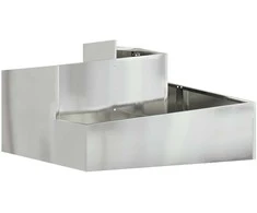 Sodo vazonas Sidabro 80 x 80 x 50 cm Cinkuota plienas