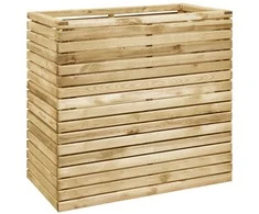 Vazonas gėlėms, 100x50x100cm, impregnuota pušies mediena