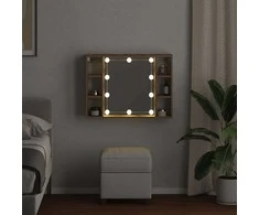 Veidrodinė spintelė su LED apšvietimu, artisano, 76x15x55cm