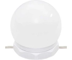 Veidrodinė spintelė su LED apšvietimu, ąžuolo, 76x15x55cm