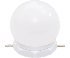 Veidrodinė spintelė su LED apšvietimu, ąžuolo, 70x16,5x60cm