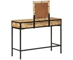 Makiažo stalas Ruda 100 x 40 x 120 cm Mango medienos masyvas