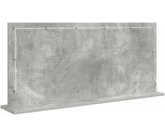 Kosmetinis veidrodis Stačiakampio Betono pilka 100 x 45 x 18 cm