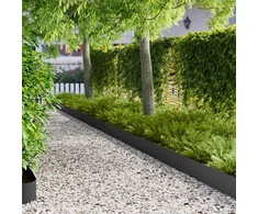 Vejo kraštas 10 pcs 103 x 20 cm Plienas Juoda