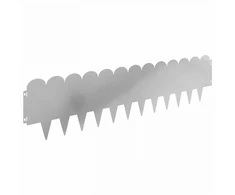 Vejo kraštas 10 pcs 103 x 25 cm Plienas Sidabrinė