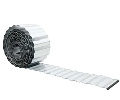 vidaxl Vejo Kraštas 1000 x 15 x 0,03 cm Galvanizuotas plienas