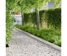 vidaxl Vejo Kraštas 1000 x 20 x 0,03 cm Galvanizuotas plienas