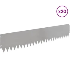 Vejo kraštas 20 vnt. 103 x 20 cm Stainless Steel Sidabrinė