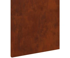 Vejo kraštas 30 vnt. 100 x 18 cm Plienas Rūdijanti
