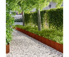 Vejo kraštas 30 pcs 100 x 30 cm Plienas Rūdijanti