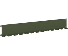 Vejo kraštas 30 pcs 102 x 15 x 4 cm Plienas Alyvuogių žalia