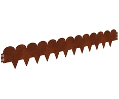Vejo kraštas 30 pcs 103 x 15 cm Plienas Rūdijanti
