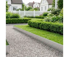 Vejo kraštas 5 m x 25 cm Galvanizuotas plienas Sidabrinė