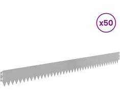Vejo kraštas 50 vnt. 103 x 10 cm Stainless Steel Sidabrinė