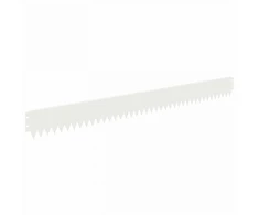 Vejo kraštas 50 pcs 103 x 10 cm Plienas Balta