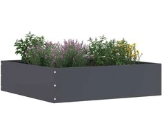 Vejo kraštas 6 pcs Antracitas 50 x 50 x 13 cm Plienas