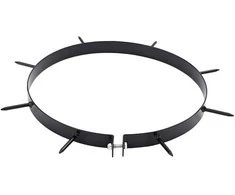 Vejos aeratoriaus spaustukas su smeigėmis 5 pcs Juodas Ø 320 mm