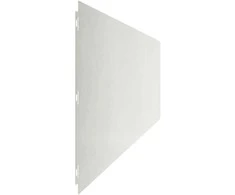 Vejos apvadai 10 vnt 25x103 cm Nerūdijantis plienas