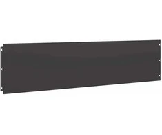 vejos apvadai 10 vnt Juoda 25x103 cm Šaltai valcuotas plienas