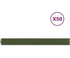 vejos apvadai 50 vnt Olive Žalias šaltai valcuotas plienas