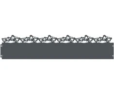 Vejos borteliai 10 pcs Antracitas 103 x 0,05 x 22 cm Plienas
