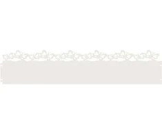 Vejos borteliai 30 pcs Balta 103 x 0,05 x 22 cm Plienas