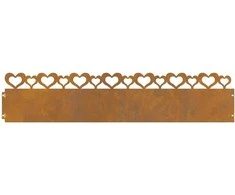 Vejos borteliai 30 pcs Rūdijanti 103 x 0,05 x 22 cm