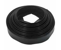 Vejos borteliai Juoda 4000 x 4 x 5 cm Plastmasė