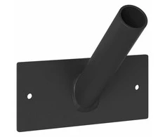 Vėliavos Stiebo Laikiklis Juoda 13 x 6 x 0,2 cm Plienas