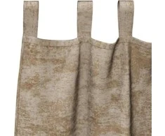 Aksominio tipo užuolaidos 2 pcs šampano 140 x 140 cm Aksomas
