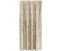 Aksominio tipo užuolaidos 2 pcs Kreminė 175 x 140 cm Aksomas