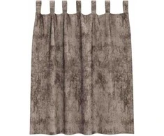 Aksominio tipo užuolaidos 2 pcs Kapučino 140 x 140 cm Aksomas